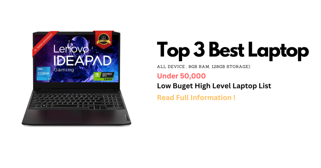 Top 3 Best Laptop Under 50,000