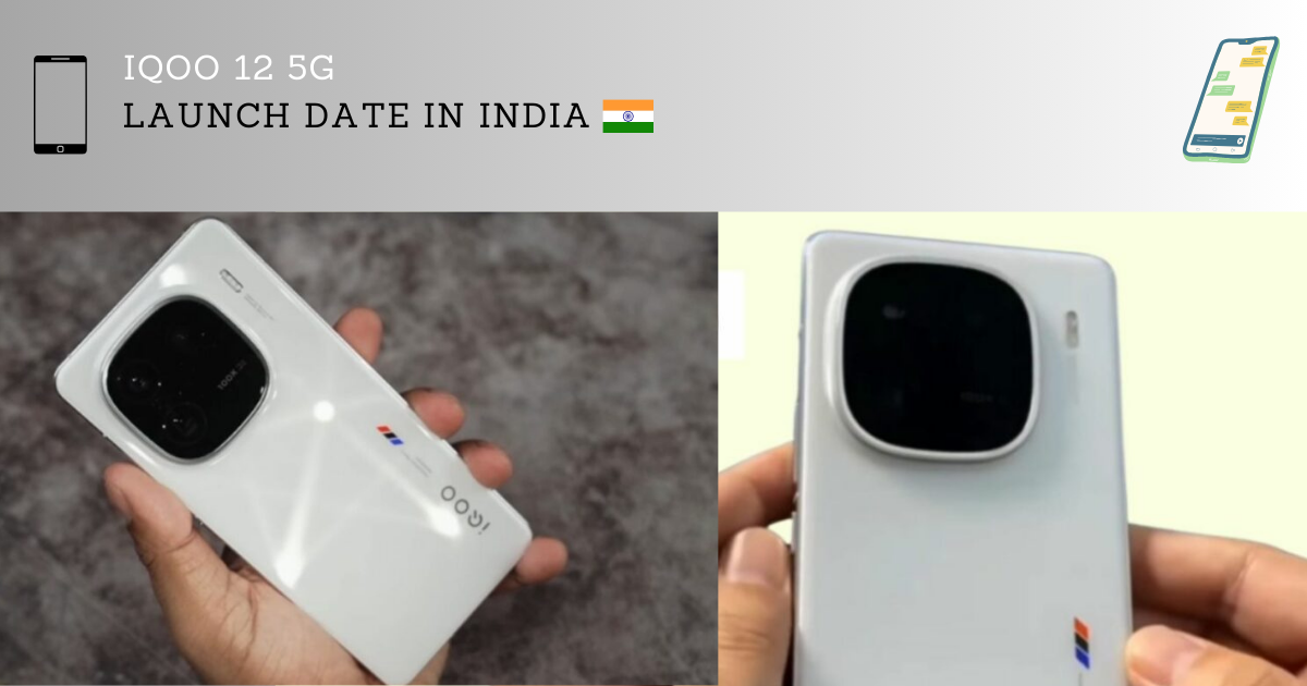 iQOO 12 5G Price in india