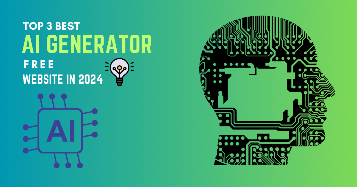 Top 3 best AI generator Website in 2024
