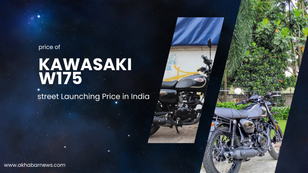 Kawasaki W175 street Launching Price in India